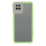 New Fashion removable Frame Clear Cover Colorful For Samsung Galaxy A12 - Green (OEM)
