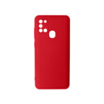 Siipro Case for Samsung Galaxy A21s Silicone TPU Soft Touch (Red)