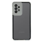 New Fashion removable Frame Clear Cover Colorful For Samsung Galaxy A73 5G - Black (OEM)