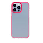 New Fashion removable Frame Clear Cover Colorful For iPhone 11 - Rose pink (OEM)