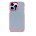 New Fashion removable Frame Clear Cover Colorful For iPhone 13 - Pink (OEM)