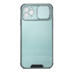 Oem σκληρή πίσω θήκη με ειδικό Slide camera cover για την προστασία της κάμερας για Iphone 11 Pro Max-Pine Green