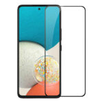 OEM FULL GLUE FULL FACE TEMPERED GLASS FOR SAMSUNG GALAXY A73 5G - BLACK