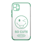 OEM Emonji Silicon Case For Iphone 11Promax - Light Green