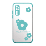 OEM Emonji Silicon Case For Xiaomi Mi Note10Lite - Light Blue