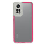 New Fashion removable Frame Clear Cover Colorful For Xiaomi Redmi Note 11 - Rose Pink (OEM)