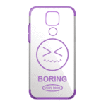 OEM Emonji Silicon Case For Xiaomi Redmi Note9 - Light Purple