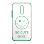 OEM Emonji Silicon Case For Xiaomi Redmi 9 - Light Green