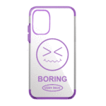 OEM Emonji Silicon Case For Samsung Galaxy Note20Ultra - Light Purple