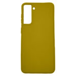 Siipro Case for Samsung Galaxy S21 Silicone TPU Soft Touch (Yellow)