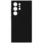 Siipro Case for Samsung  Galaxy S23 Ultra Silicone TPU Soft Touch (Black)