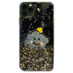 OEM BACK CASE STAR GLITTER FOR IPHONE 11 PRO - BLACK