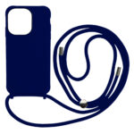 Liquid Back Cover Σιλικόνης με Κορδόνι Για (XIAOMI  REDMI 10A) - Μπλε