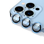 Προστασία Κάμερας Κινητών 3-σε-1 Tempered Glass for iPhone 13 Pro / 13 Pro Max Sierra Blue