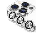Προστασία Κάμερας Κινητών 3-σε-1 Tempered Glass for iPhone 13 Pro / 13 Pro Max Silver