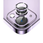 Προστασία Κάμερας Κινητών 3-σε-1 Tempered Glass for iPhone 14 / 14 Plus Purple