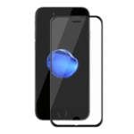 OEM IPHONE 7/8 FULL FACE ΚΑΙ FULL GLUE TEMPERED GLASS SCREEN PROTECTOR - BLACK