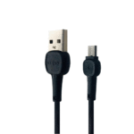 KLGO S7 2.4A 1M Fast Charging Micro USB Data Cable - Black