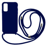 Liquid Back Cover Σιλικόνης με Κορδόνι Για (Samsung Galaxy A53 5g ) - Μπλε