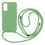 Liquid Back Cover Σιλικόνης με Κορδόνι Για (Samsung Galaxy A53 5g ) - Ανοιχτό Πράσινο