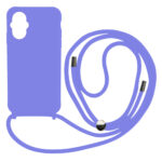 Liquid Back Cover Σιλικόνης με Κορδόνι Για (XIAOMI  POCO M5 ) - Λίλα