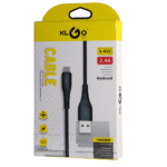 Klgo S95Z Android 1m Fast Mobile Charging Cable - Black