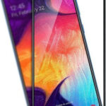 OEM FULL GLUE FULL FACE TEMPERED GLASS FOR SAMSUNG GALAXY A20E - BLACK