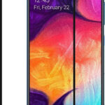 OEM FULL GLUE FULL FACE TEMPERED GLASS FOR SAMSUNG GALAXY A30/A50 - BLACK