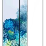 OEM FULL GLUE FULL FACE TEMPERED GLASS FOR SAMSUNG GALAXY S20 PLUS - BLACK