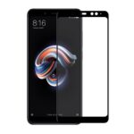 OEM FULL GLUE FULL FACE TEMPERED GLASS FOR XIAOMI REDMI NOTE 5 - BLACK
