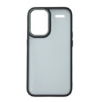 Σκληρή Θήκη Satin Matt για Xiaomi Redmi Note 13 Pro Plus 5G - Μαύρο Πλαίσιο