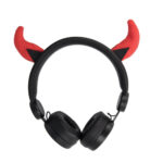 Αναδιπλούμενα Ενσύρματα Ακουστικά Headphones με Led Forever Devil AMH-100