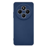 Θήκη TPU Σιλικόνης με Υφασμάτινη Επένδυση για Xiaomi Redmi 14C / Poco C75 - Σκούρο Μπλε