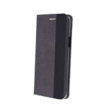 Θήκη Book Style SENSO για Xiaomi Redmi Note 8T - Γκρι με Μαύρη Γραμμή