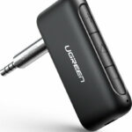 Ugreen Ασύρματος Δέκτης Bluetooth 5.0 3.5mm Car Adapter 70303 - Μαύρο