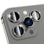 Diamond Tempered Glass / Προστατευτικά Τζαμάκια Κάμερας για iPhone 12 Pro Max / 13 / 13 Mini - Μαύρο