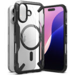 Ringke Fusion X Magnetic Back Cover Μαύρο (iPhone 16)
