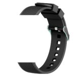 Devia Universal Λουράκι TPU Σιλικόνης για Ρολόι Smartwatch 20mm - Μαύρο