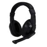 MAXLIFE Home Office Ενσύρματα Ακουστικά Headphones με Μικρόφωνο 1.5m - Μαύρο MXHH-01