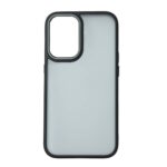 Σκληρή Θήκη Satin Matt για Xiaomi Redmi Note 13 Pro 4G / Poco M6 Pro - Μαύρο Πλαίσιο