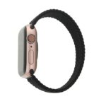 Ελαστικό Λουράκι για Apple Watch 42 / 44 / 45 / 49 mm length 165mm - Μαύρο