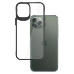 Θήκη Satin Armor 3mK για iPhone 11 Pro Max - Μαύρο Πλαίσιο
