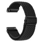 Universal Λουράκι Ultra-Thin Nylon για Ρολόι Smartwatch 22mm - Μαύρο