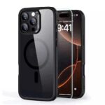 Σκληρή Θήκη ESR Classic Hybrid Halolock Magsafe και Τζαμάκι Προστασίας για iPhone 16 Pro - Διάφανη με Μαύρο Πλαίσιο