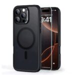Σκληρή Θήκη ESR Classic Hybrid Halolock Magsafe και Τζαμάκι Προστασίας για iPhone 16 Pro Max - Φιμέ με Μαύρο Πλαίσιο