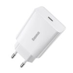 Baseus Speed Mini Φορτιστής Σπιτιού Type C PD 20W 3A - Λευκό