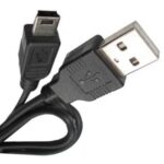 Καλώδιο Φόρτισης και Δεδομένων Mini Usb 1 μέτρο