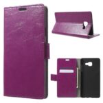 Θήκη Πορτοφόλι με Βάση Στήριξης για Galaxy A7 (2016) A710F - Μωβ