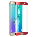 Full Cover Κυρτό Tempered Glass - Τζαμάκι FEMA για Galaxy S6 Edge Plus - Κόκκινο