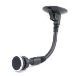 Μαγνητική Βάση Κινητού Αυτοκινήτου για Παρμπρίζ με Εύκαμπτο Μακρύ Λαιμό - Μαύρο